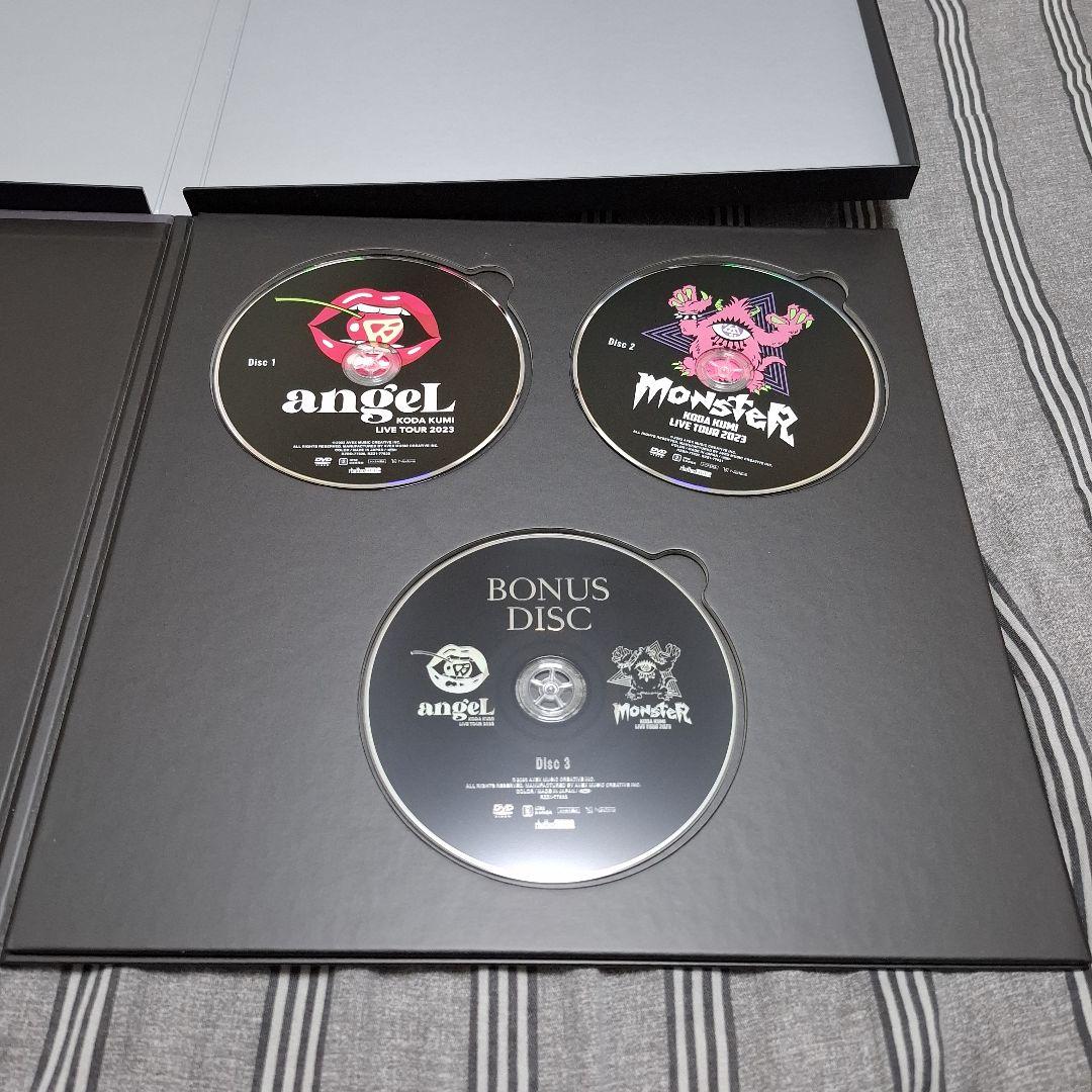 倖田來未 LIVE 2023 angeL&monsteR FC限定盤3DVD