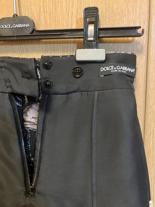 再値下げ　DOLCE&GABBANA ミニスカート花柄台形 ミニ