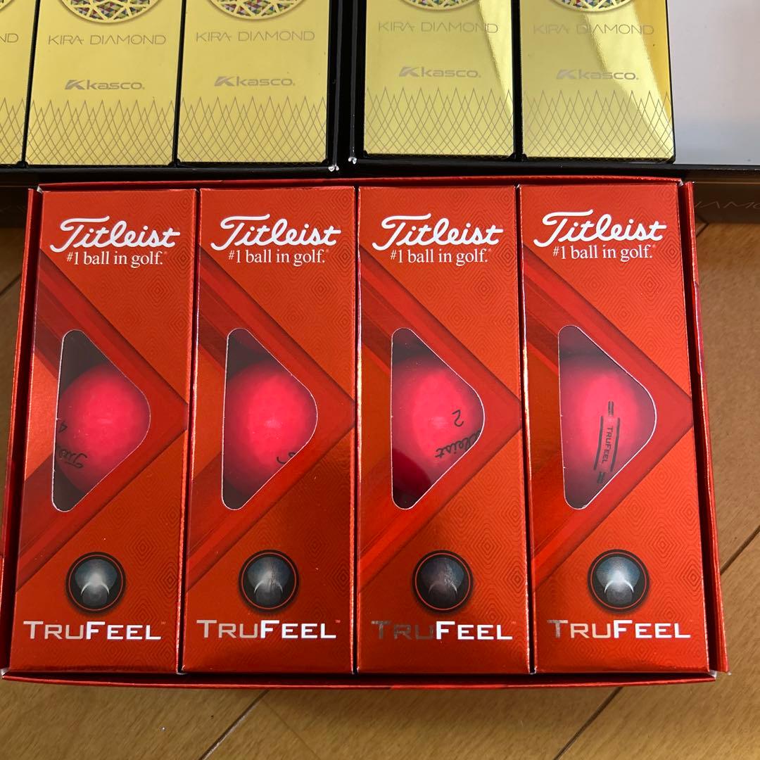 ゴルフボール54個　キャスコ KIRA DIAMOND タイトリストTruFee