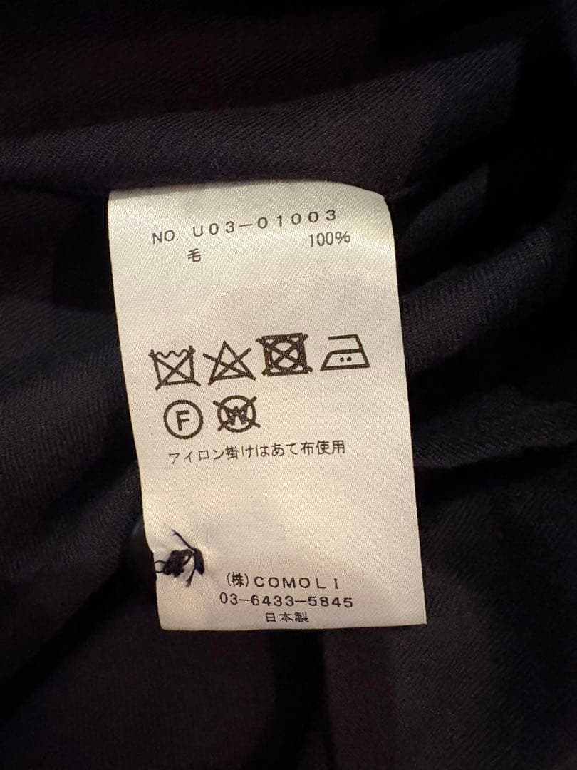 hi　COMOLI スタンドカラージャケット