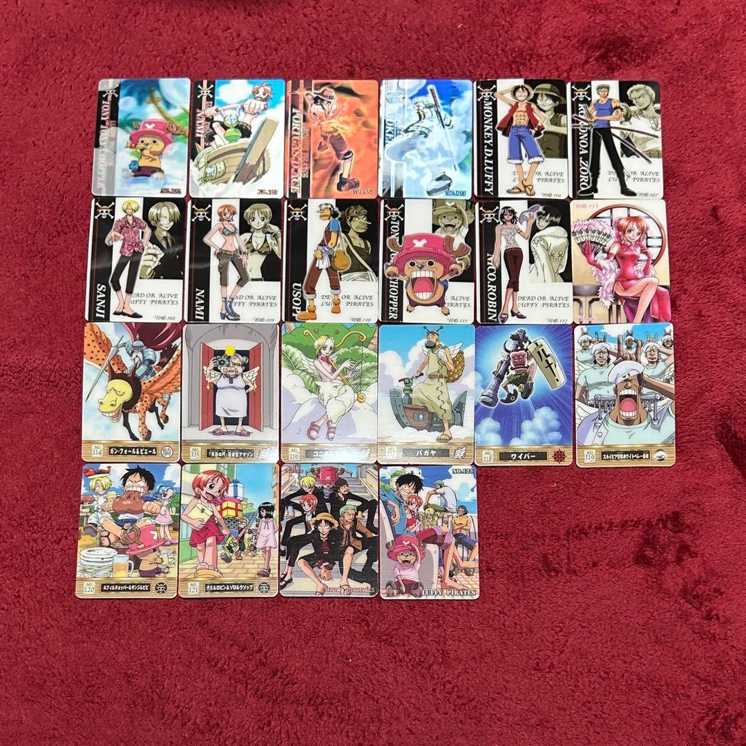ワンピース　海賊王グミカード 190枚 まとめ売り