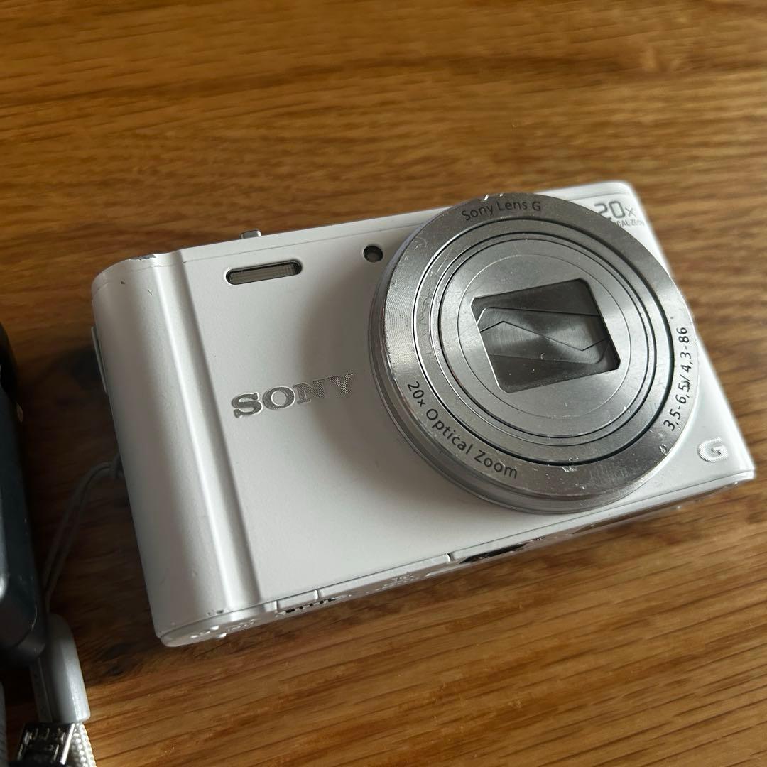 SONY Cyber-shot DSC-WX300 ホワイト デジカメ