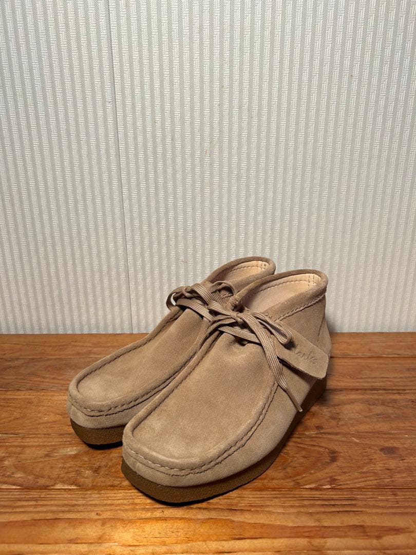 超美品　Clarks/クラークス　Wallabee EVO Bt