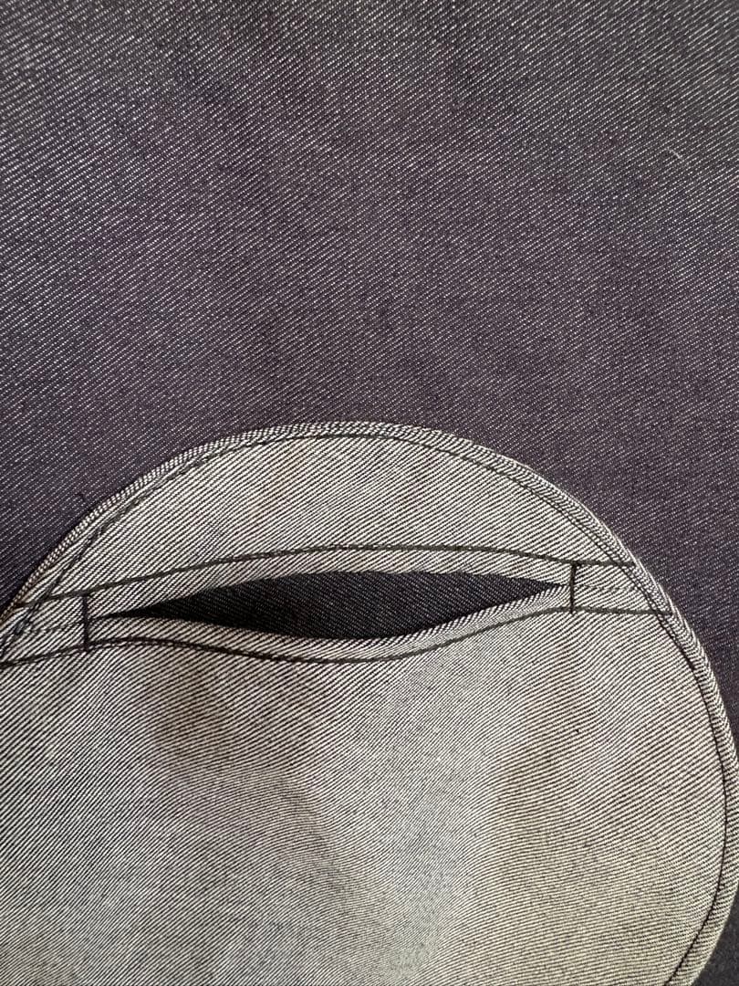 ハンドメイドとベストとパンツ　センソユニコ風