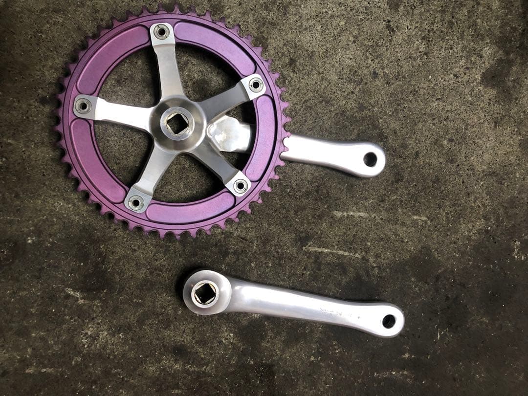 SUNTOUR SUPERBE PRO クランクセット　スギノチェーンリング付