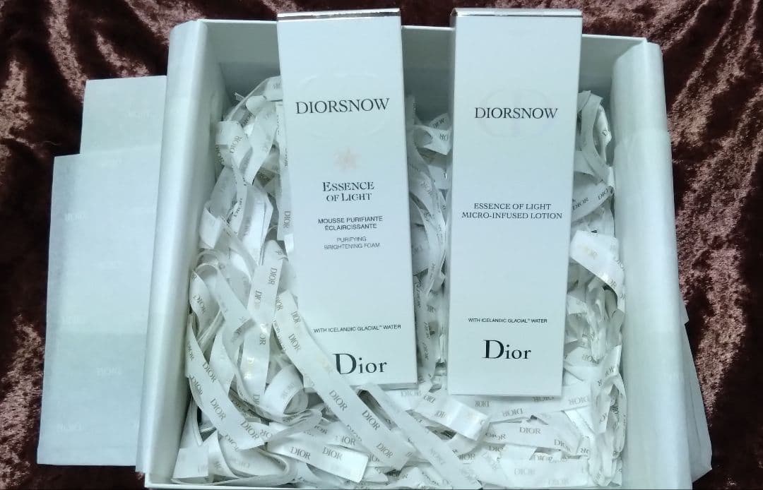 Dior　洗顔＆化粧水　新品未使用　専用BOX付き