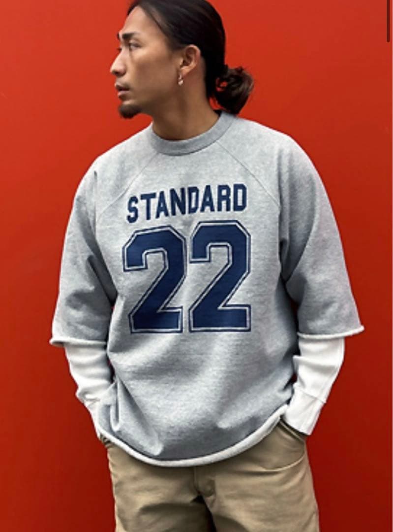 スタンダードカリフォルニア　22アニバーサリー　ベースボールロゴスエット