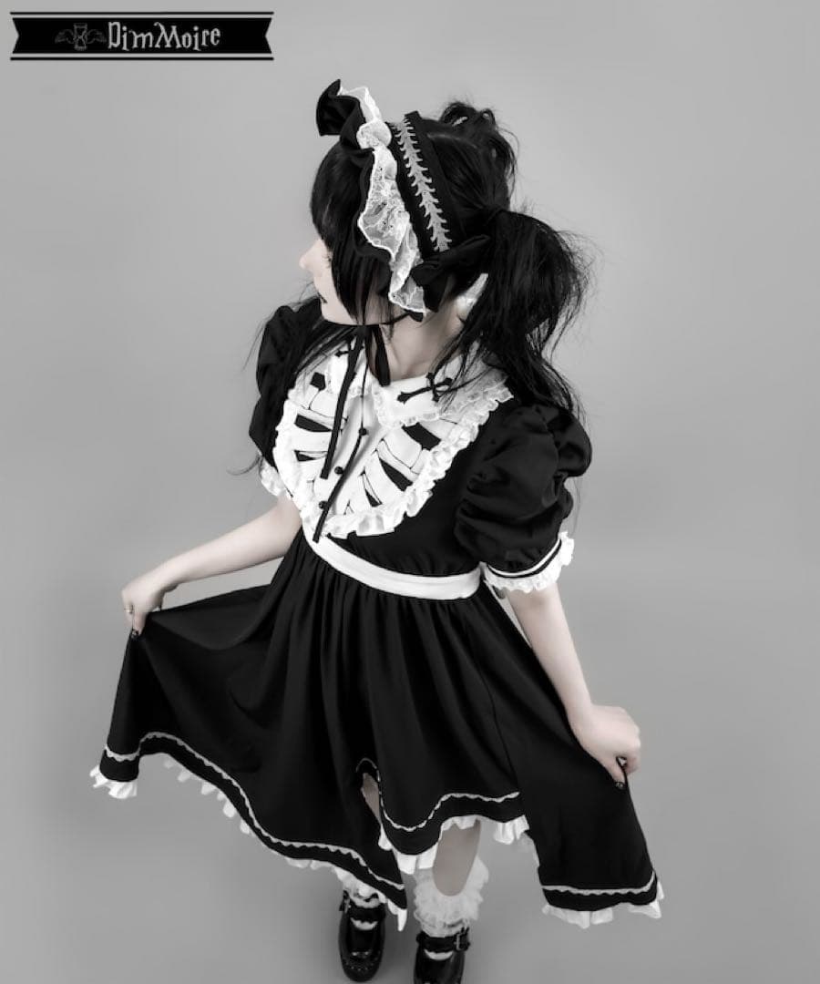 DimMoire 儚骸ヘッドドレス【Black】