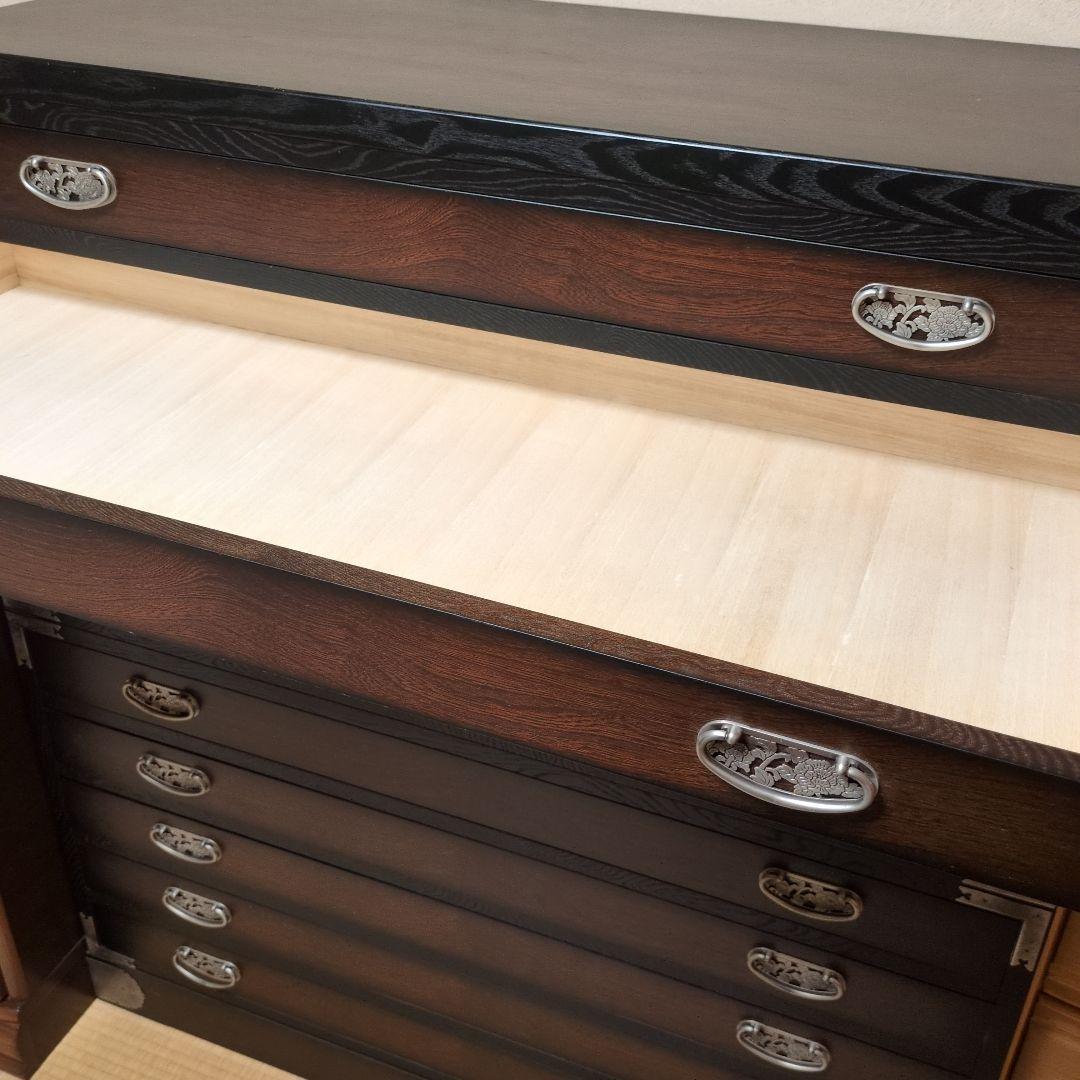 木製衣類収納ケース 10引き出し