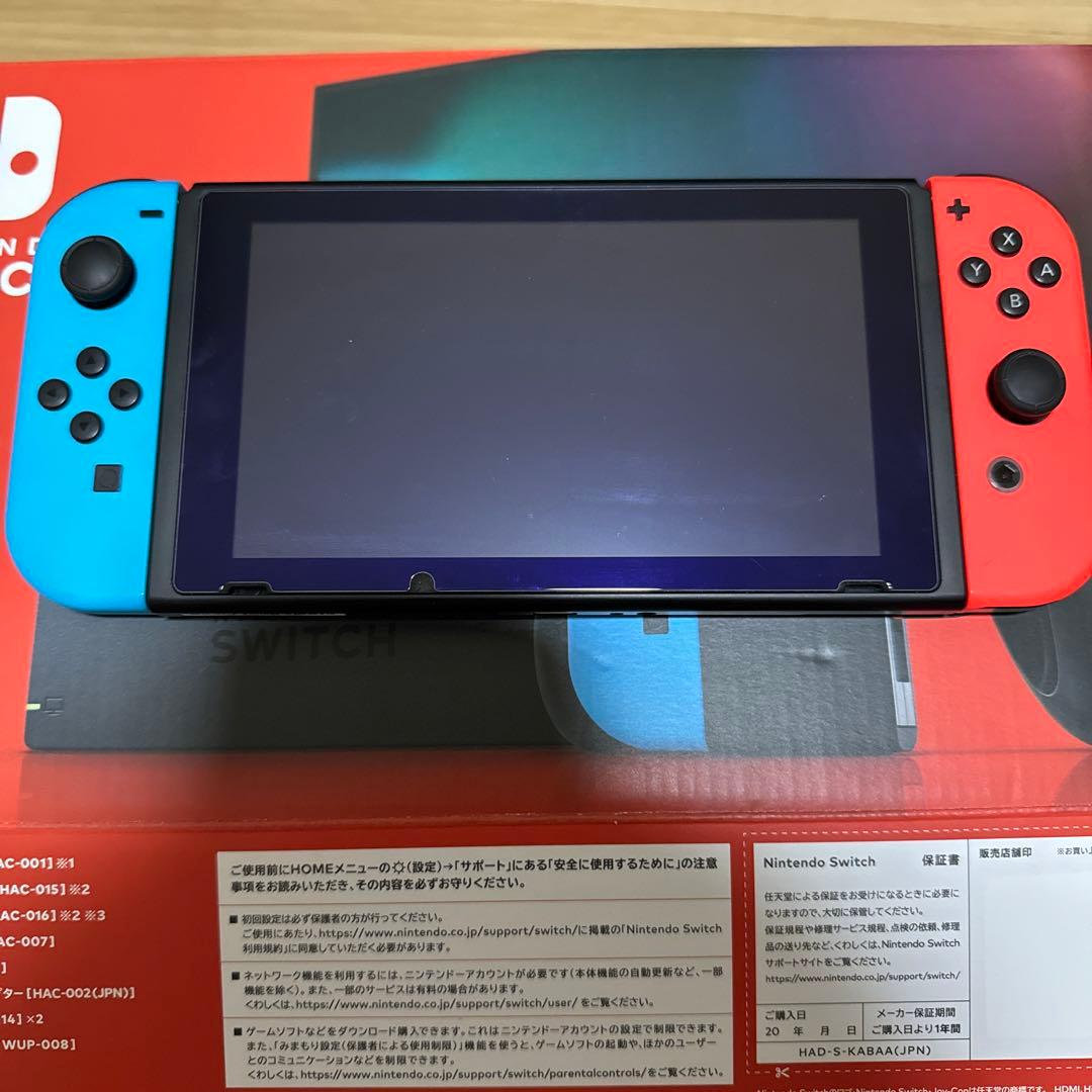Nintendo Switch 本体 動作確認済 欠品なし バッテリー強化版