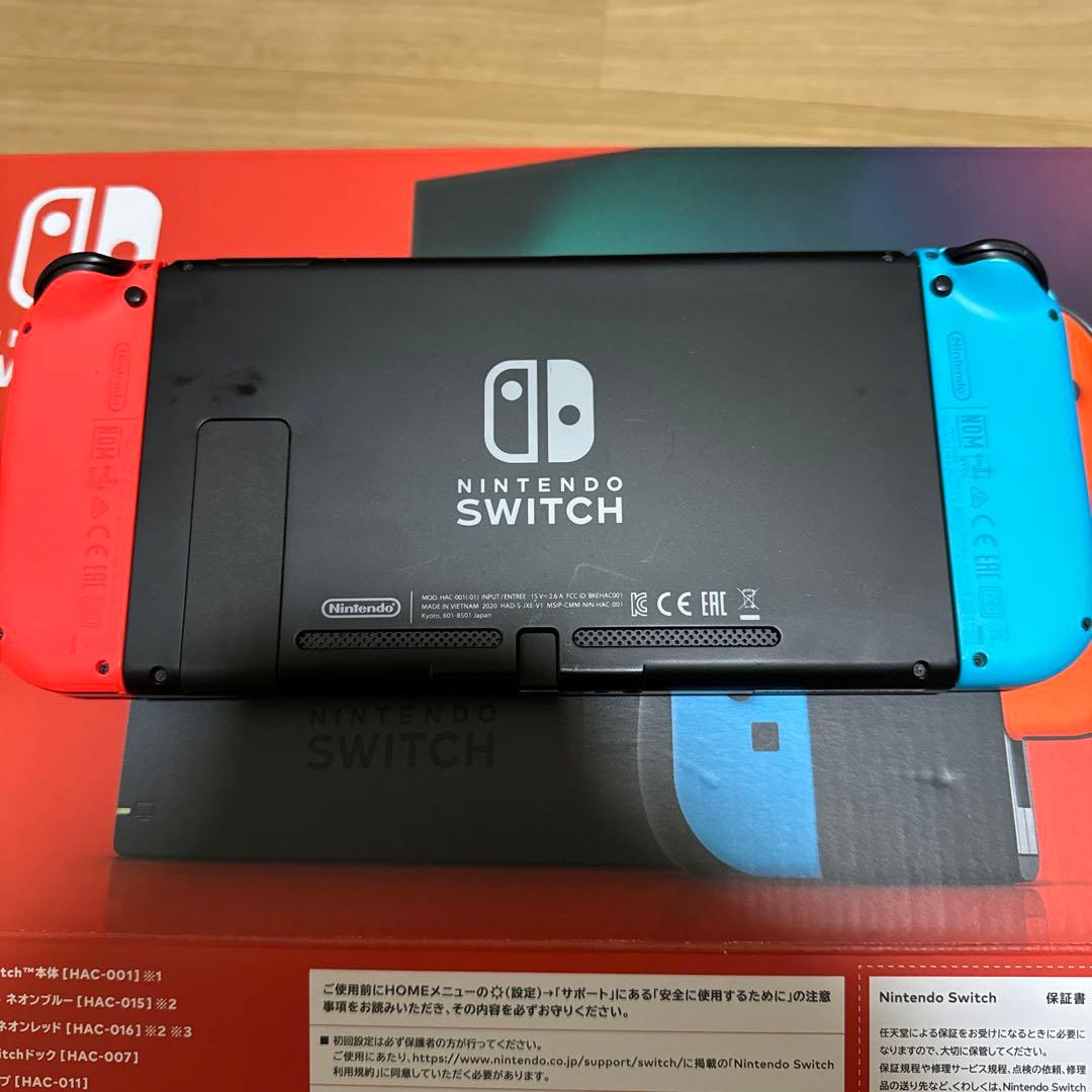 Nintendo Switch 本体 動作確認済 欠品なし バッテリー強化版