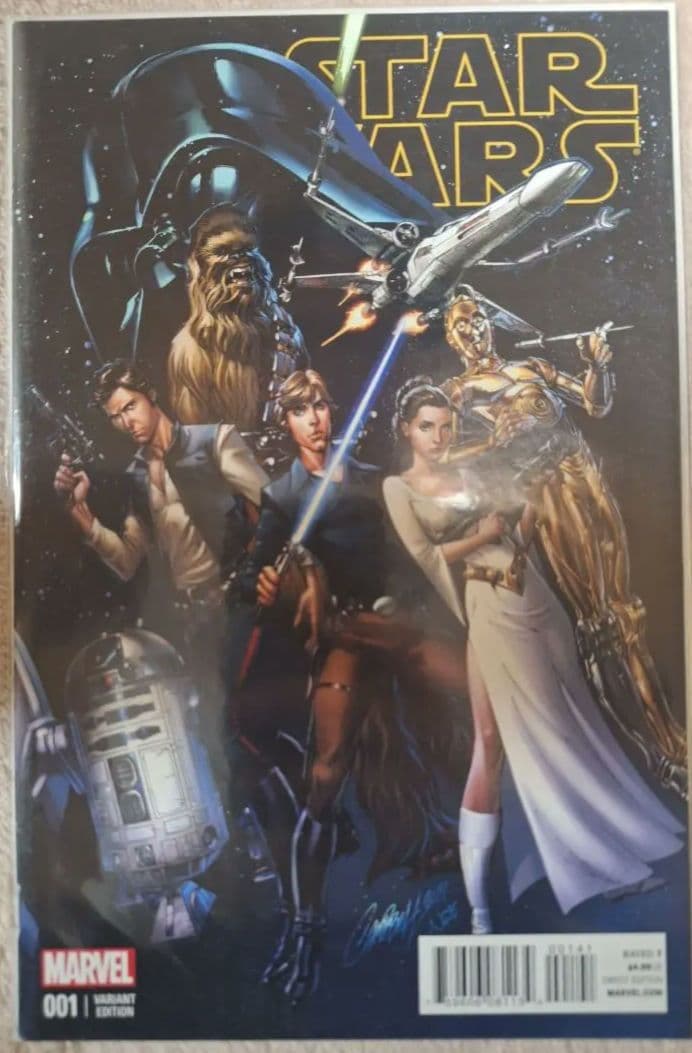 【アメコミリーフ】Marvel スターウォーズ 1 レア表紙 1:50