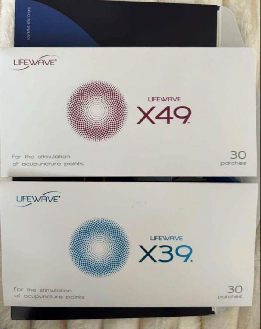 【新品　未開封】Lifewave Bundle X39 X49