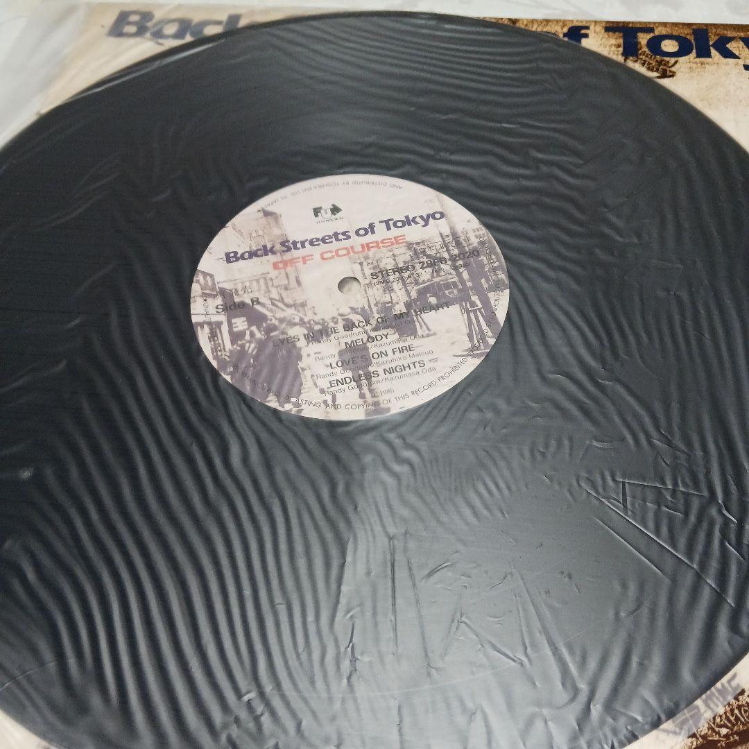 Back Streets of Tokyo / OFF COURSE 見本品