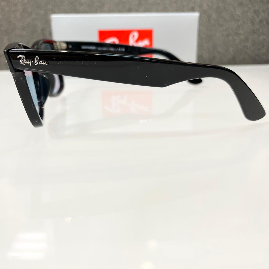 新品正規！ライトブルーレンズ　RayBanレイバンRB2140F901/64