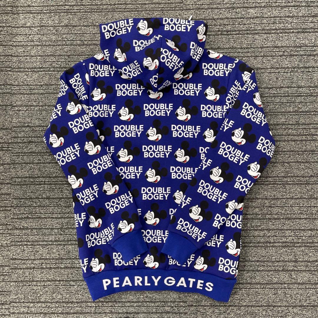 パーリーゲイツ  ミッキーマウス　上下セット　ネイビー