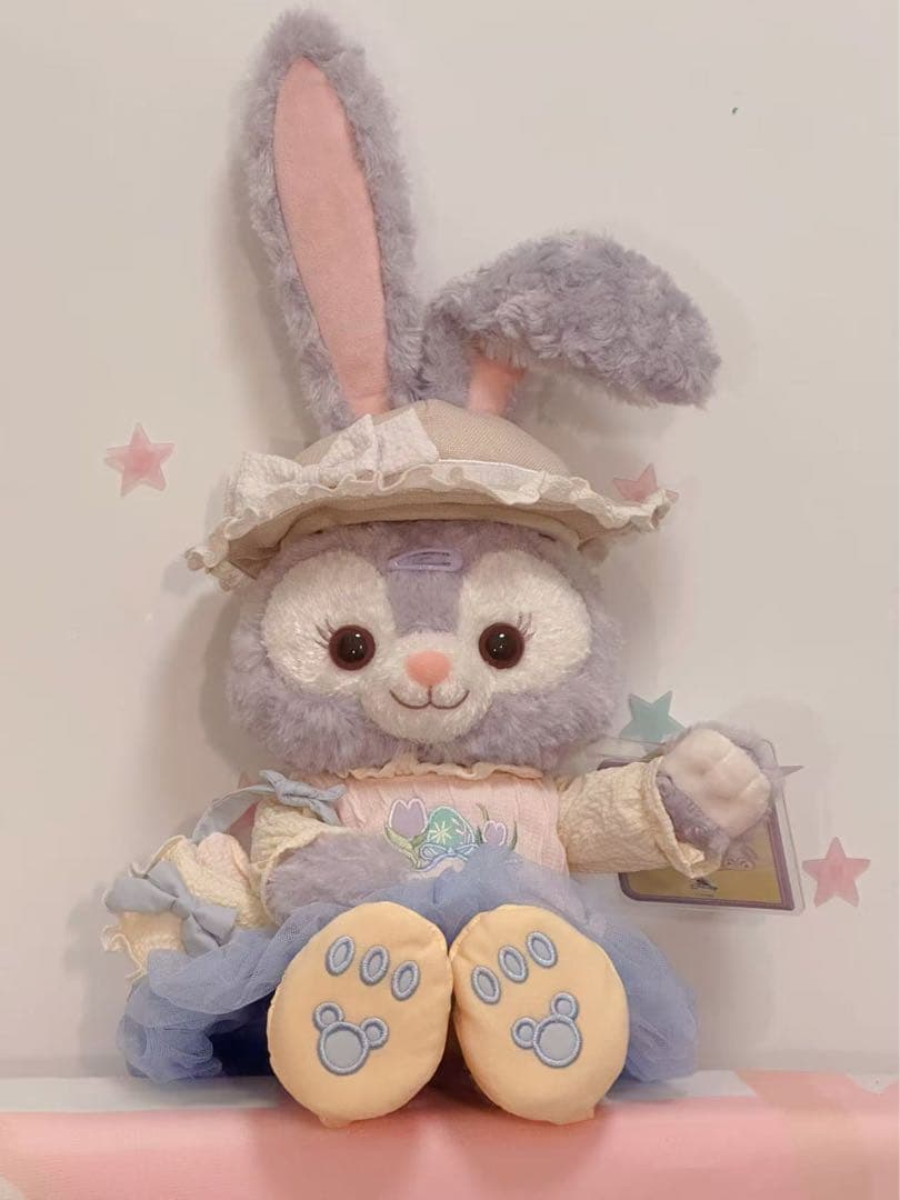 お顔厳選　上海ディズニー　春日　スケルトン入り　ステラルー　ぬいぐるみS 51