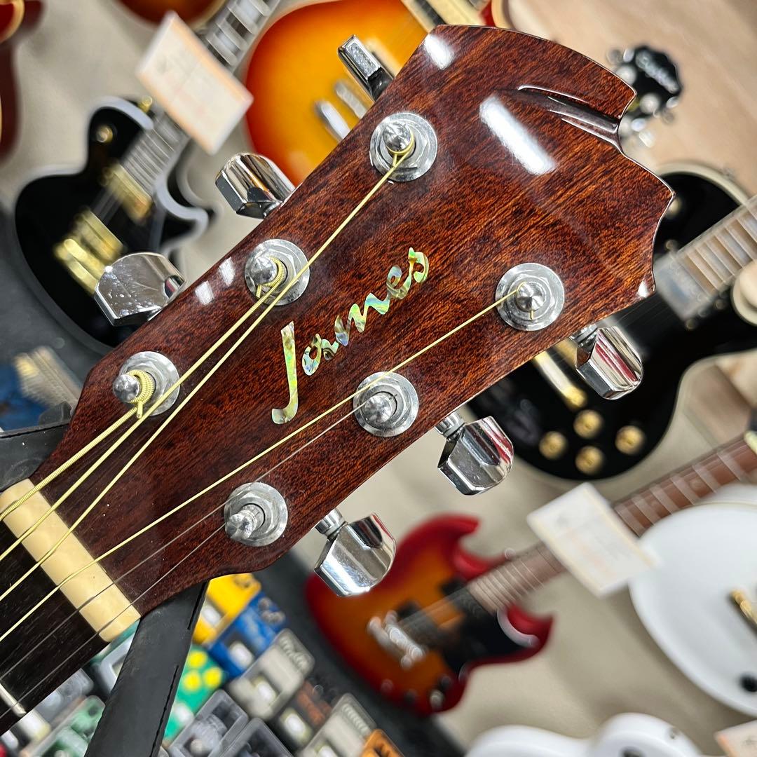 【エレアコ化オプション11068James JS-1VN アコースティックギター