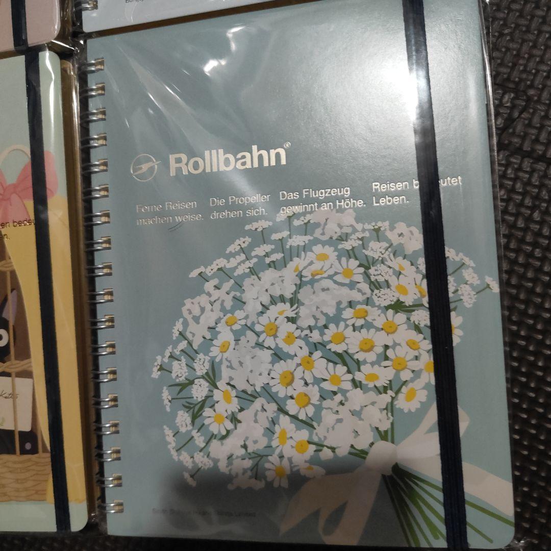 Rollbahn ノート 4冊セット　新品未使用　バレエ　バレリーナ　ティアラ