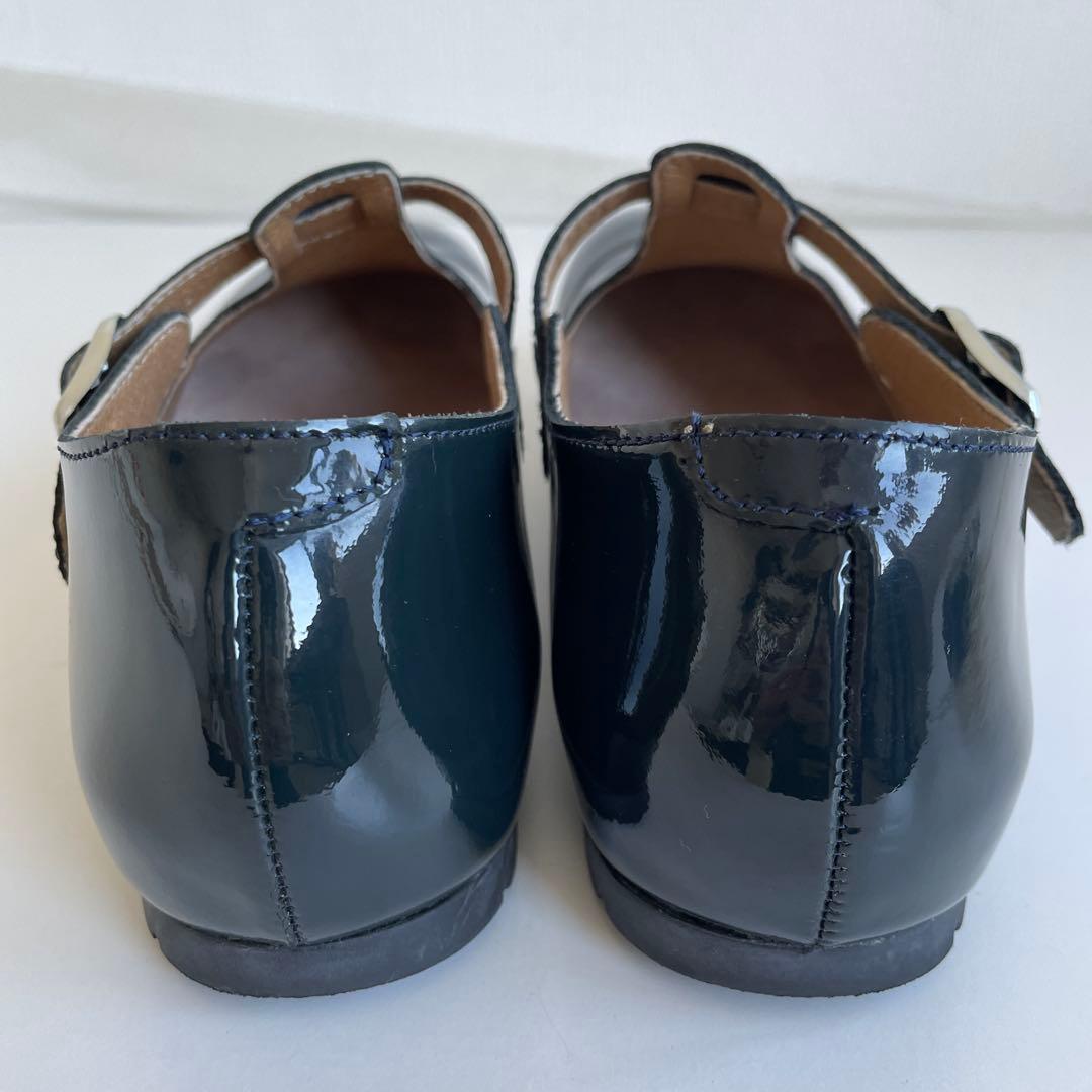 ビルケンシュトックBIRKENSTOCK TICKEL ネイビーTストラップ38