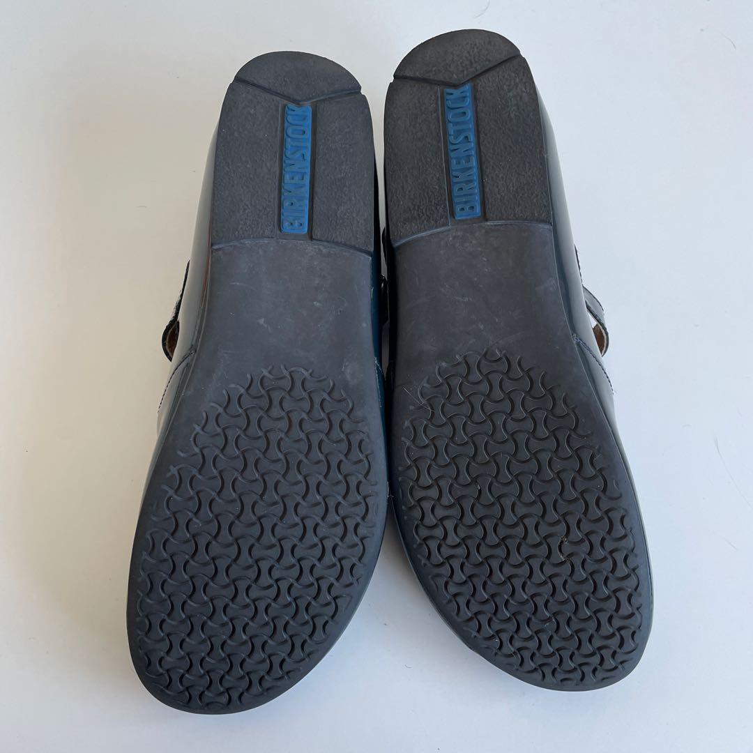 ビルケンシュトックBIRKENSTOCK TICKEL ネイビーTストラップ38