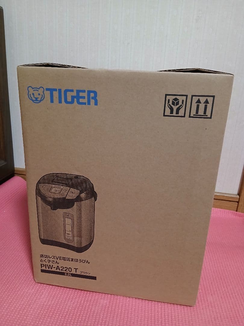 タイガー 蒸気レスVE電気魔法瓶とく子さん PIW-A220T TIGER