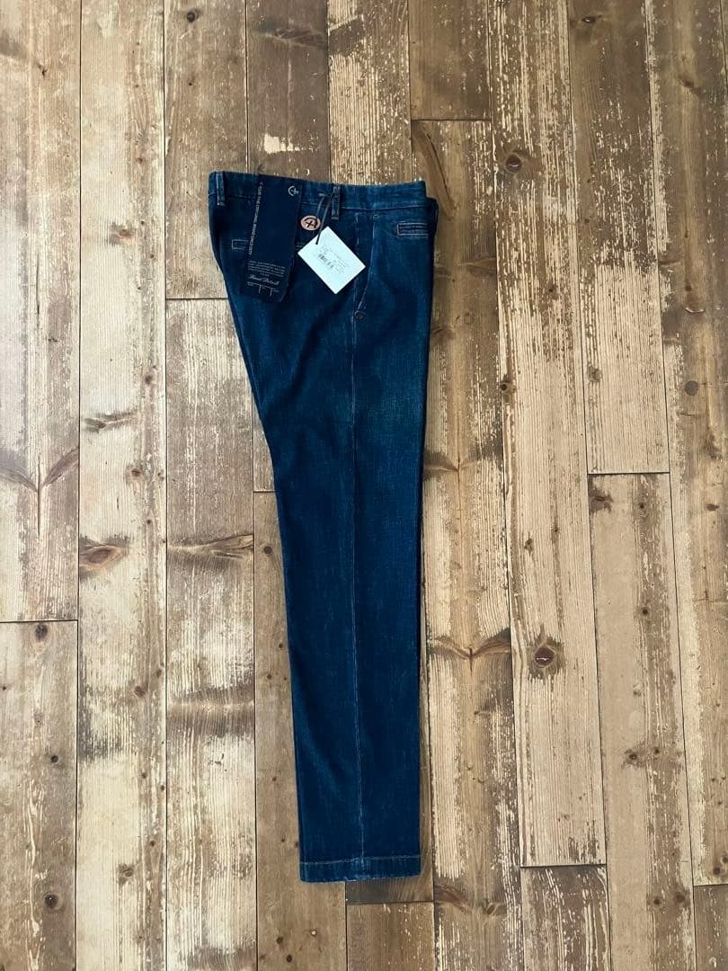 C+ CPLUS シープラス デニムスラックス 32 新品未使用 イタリア製