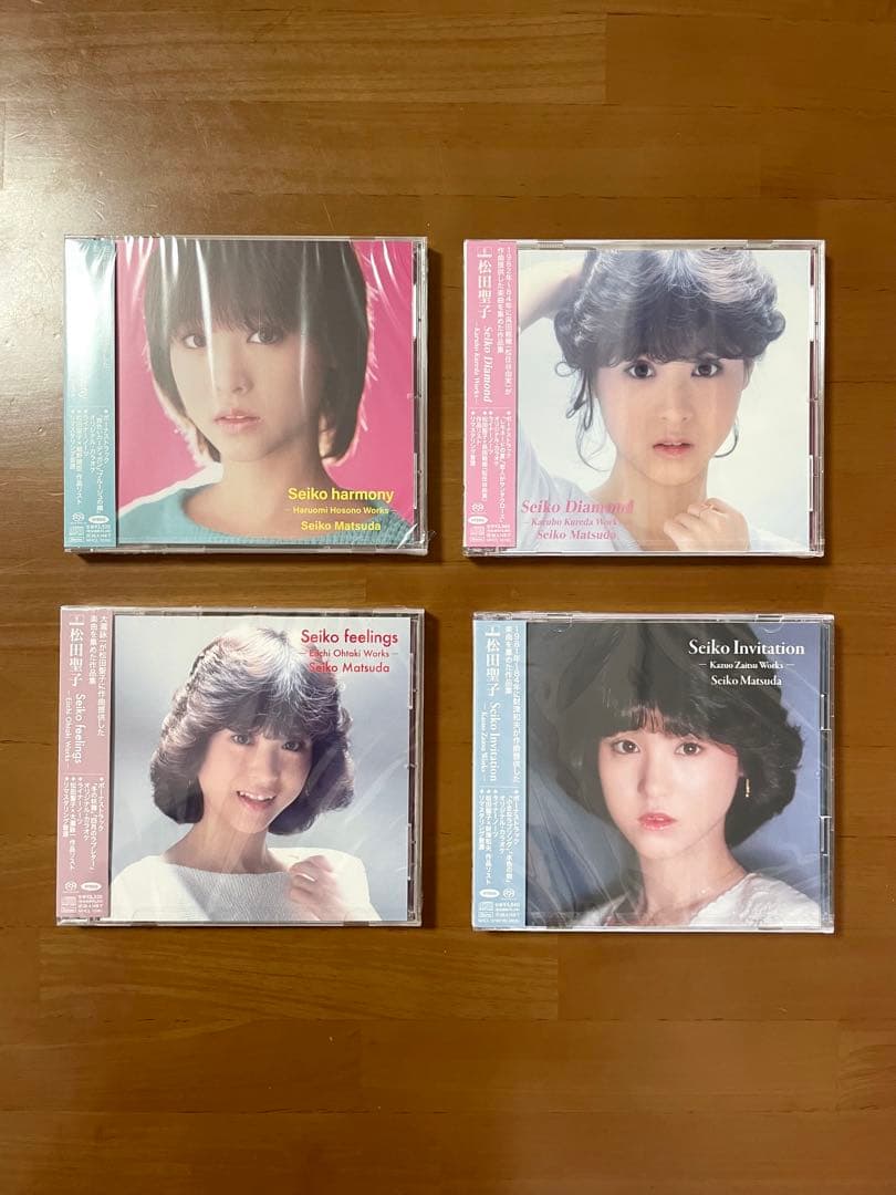 ステッカー付き 松田聖子 Composer Series 未開封 CD4枚