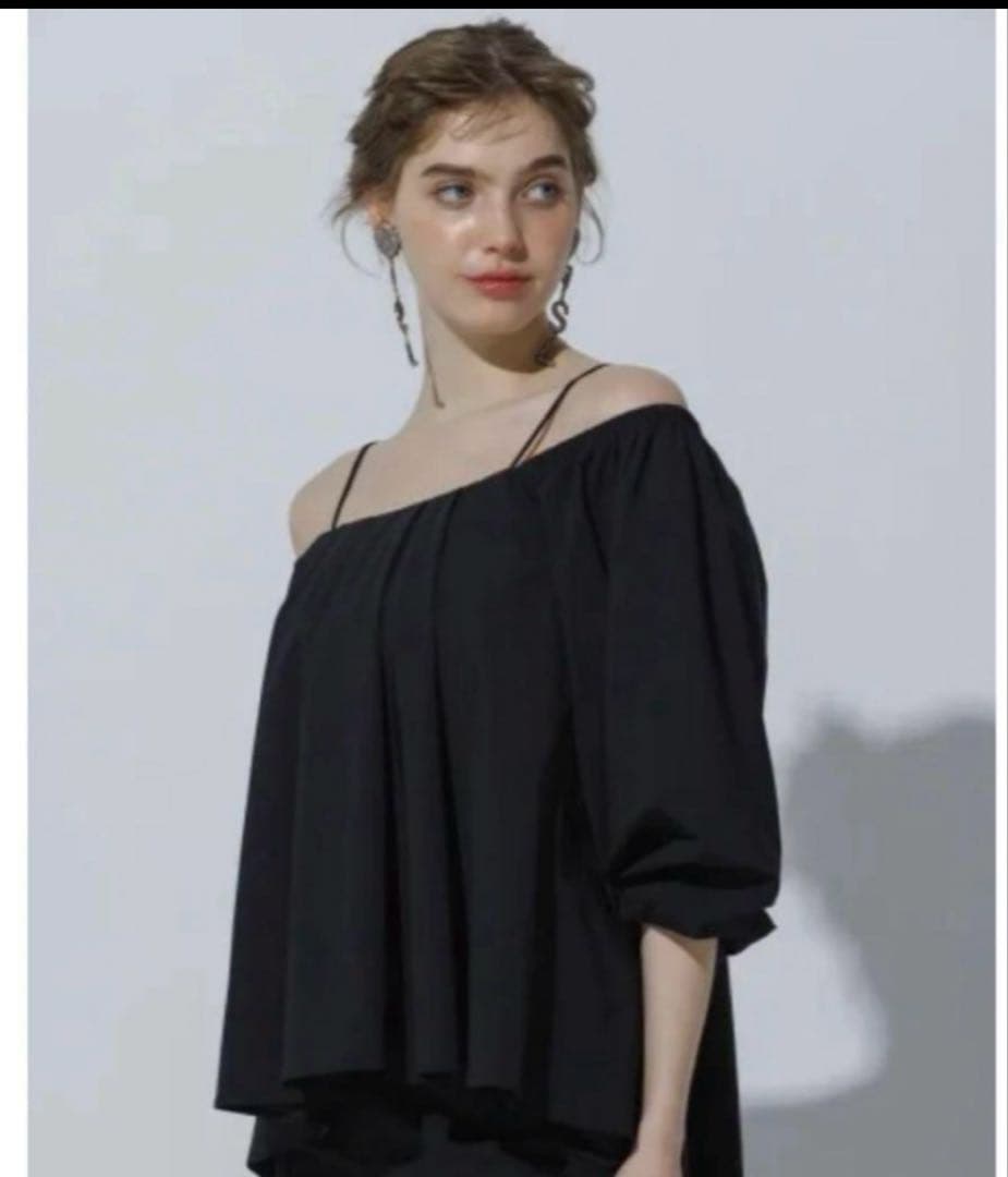 rosy monster 2wayスウィムバルーンスリーブトップス