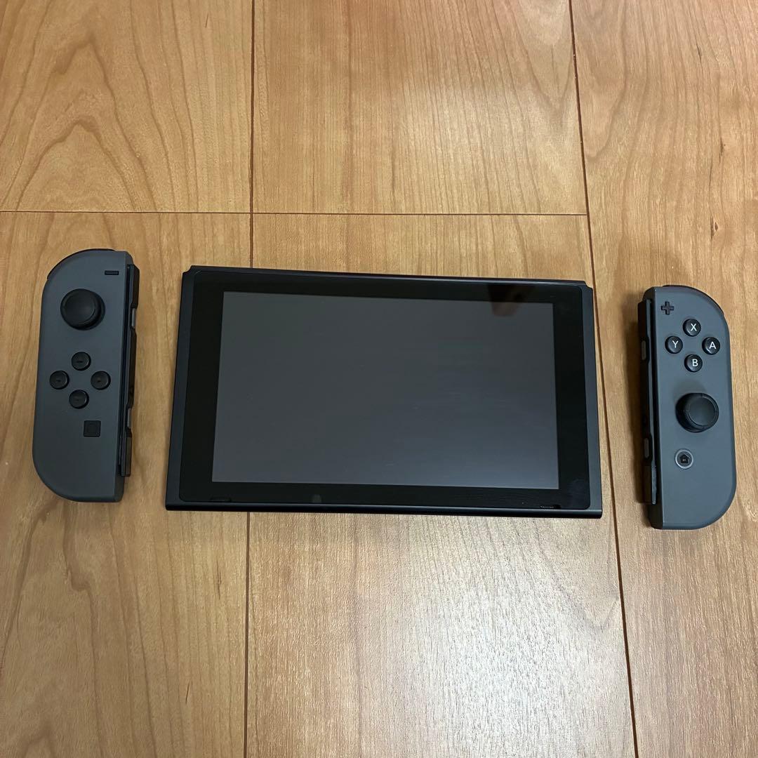 箱あり 初期化済み Nintendo Switch HAC-001 本体 グレー