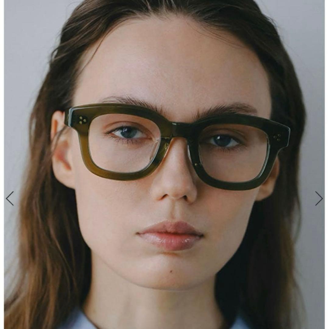 メガネ・老眼鏡 Zoff ETRE TOKYO Wellington Glasses KHAKI