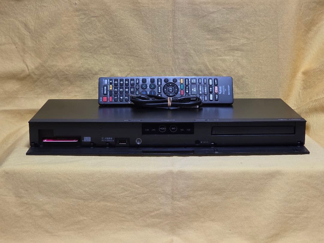 SHARP AQUOS BDレコーダー BD-NW1200　2018年製 整備品