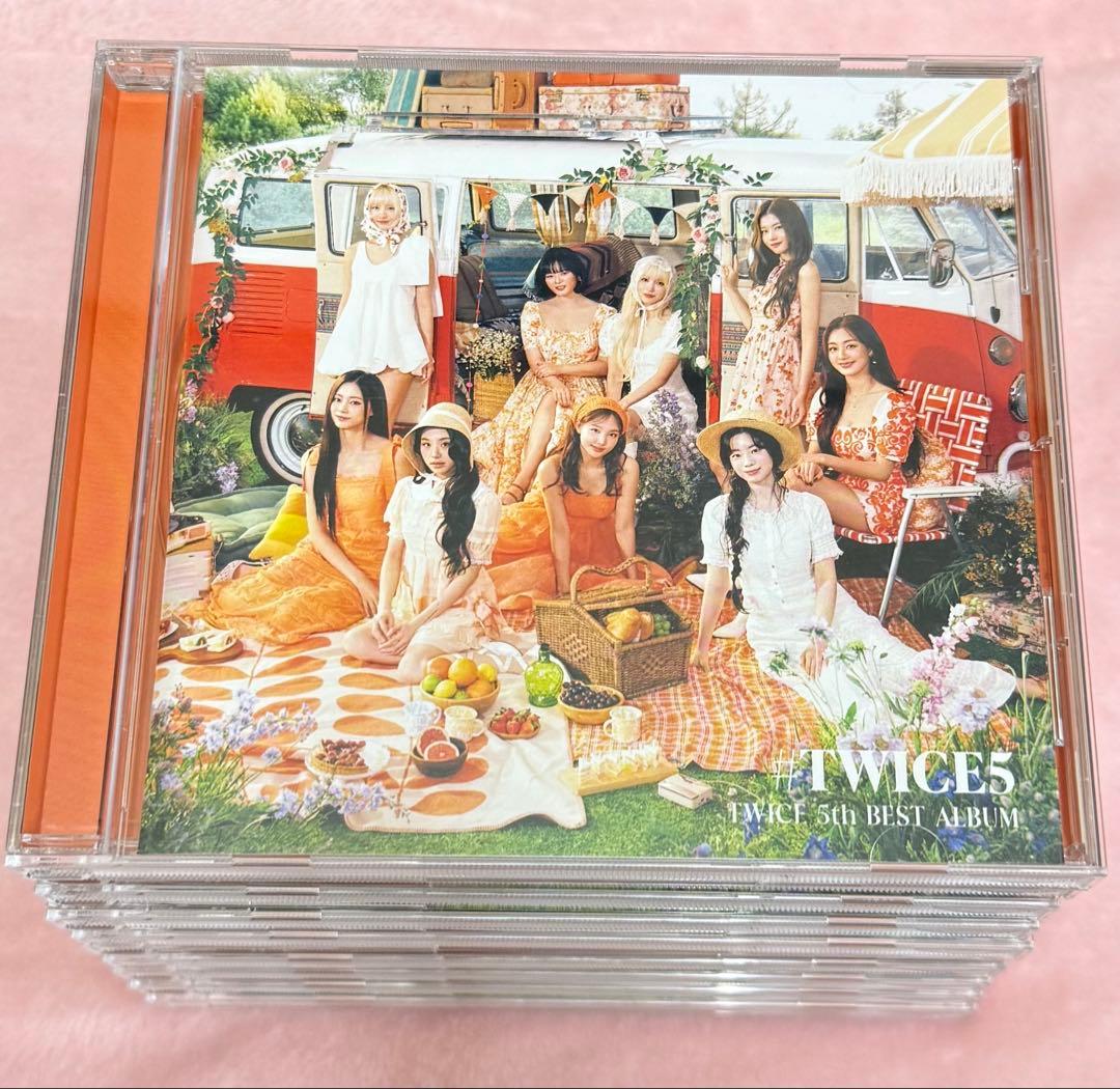 twice5通常盤シリアルナンバー付き(10枚)