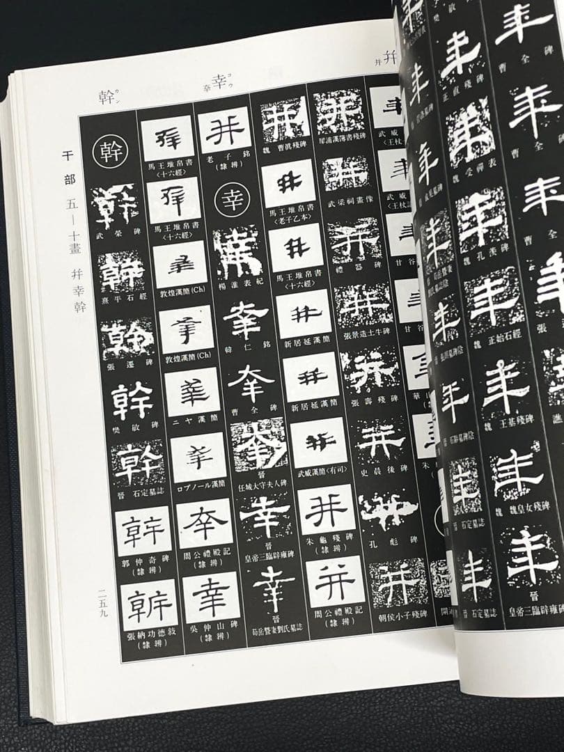 角川書店 隷書大字典 伏見冲敬 編
