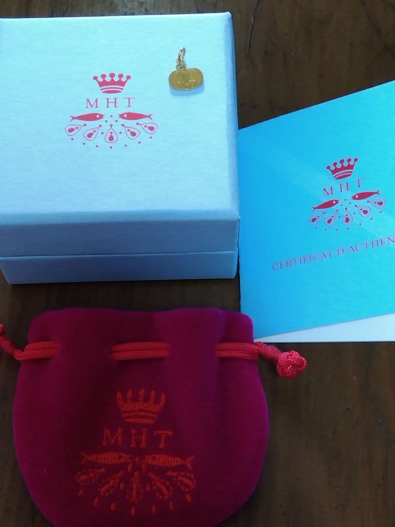 新品未使用　マリーエレーヌドゥタイヤック　22K ハロウィン　ペンダント