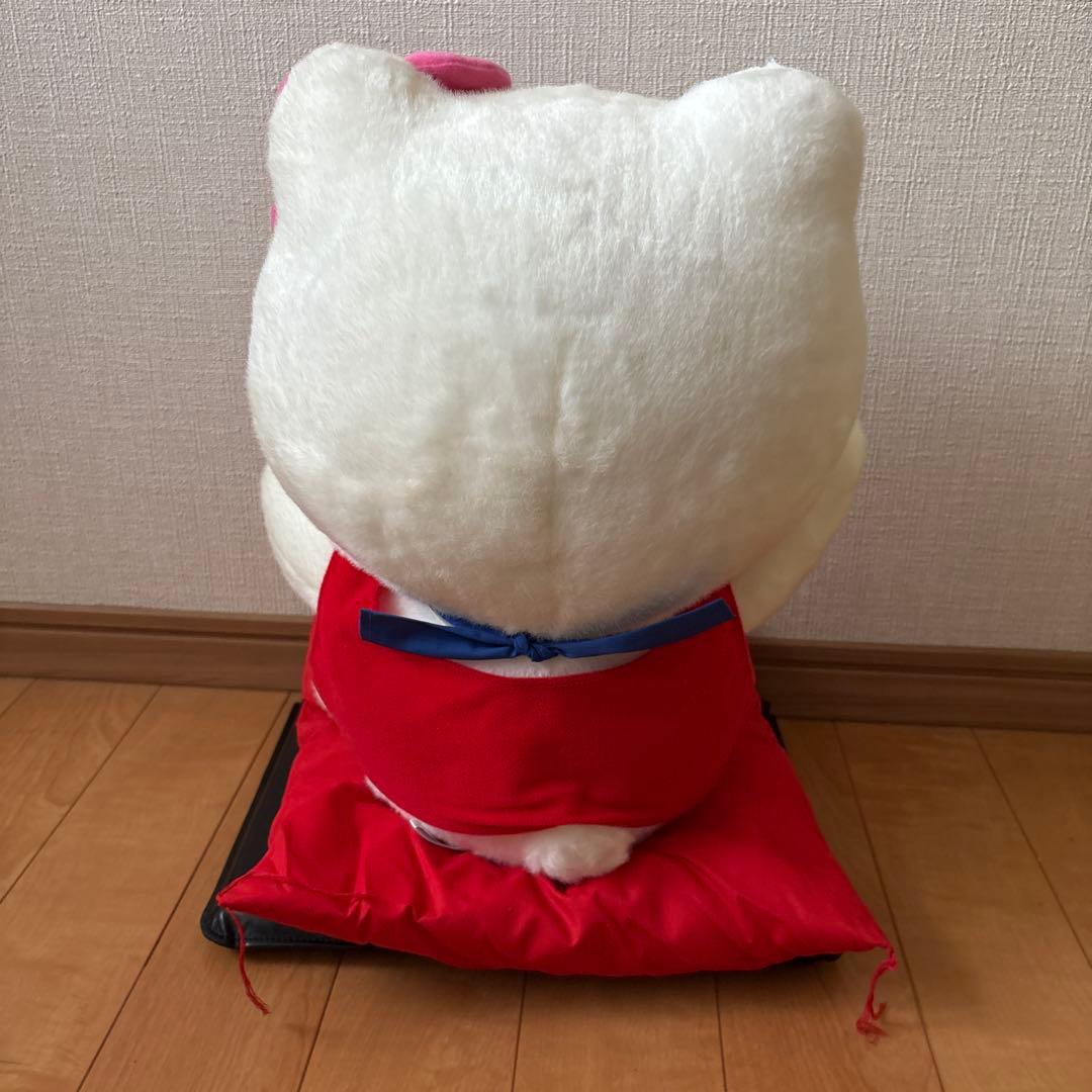 ハローキティ 大きなぬいぐるみ 46×33 希少
