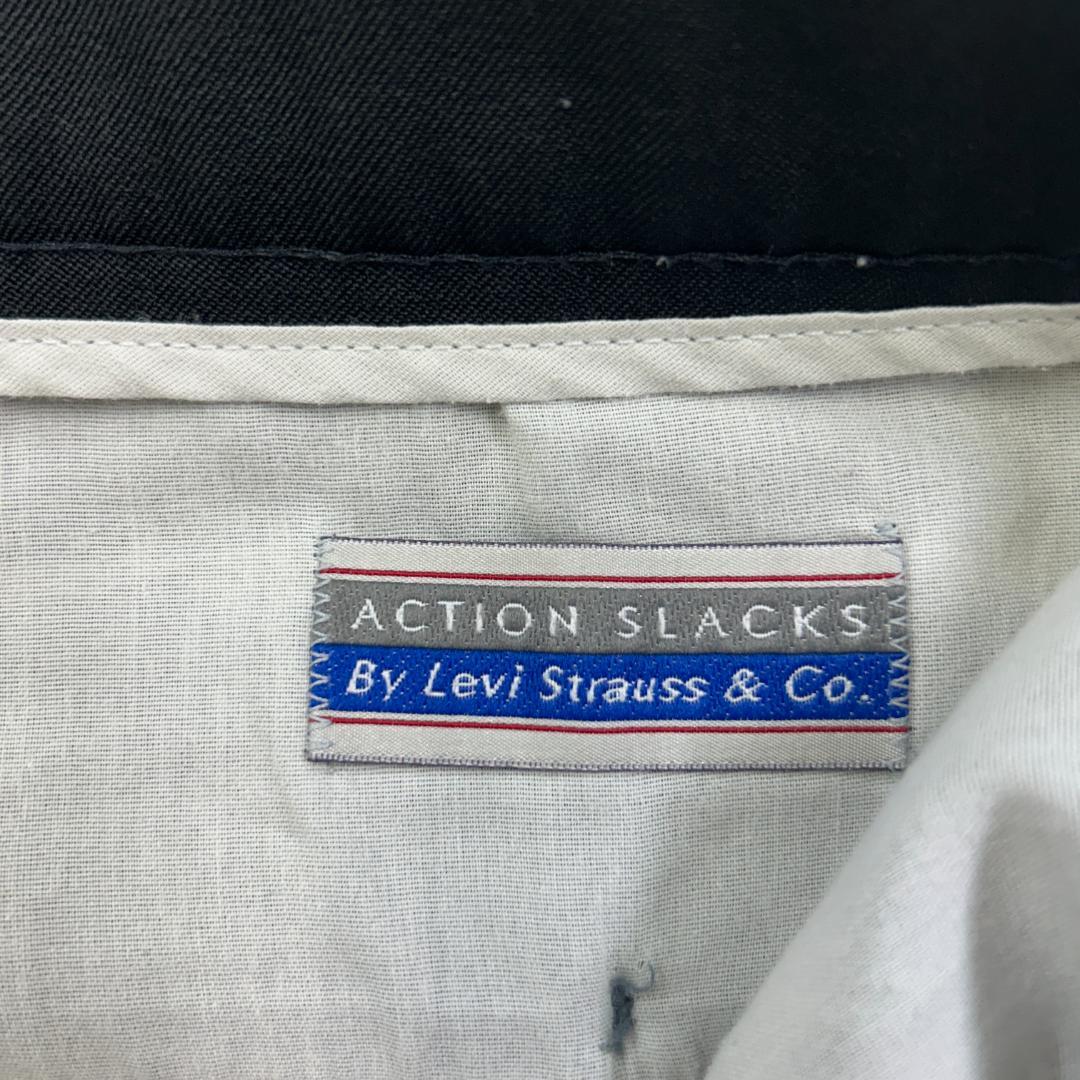 ト*ラ様 リーバイス　90s　アクションスラックス　スラックス　古着　ブラック