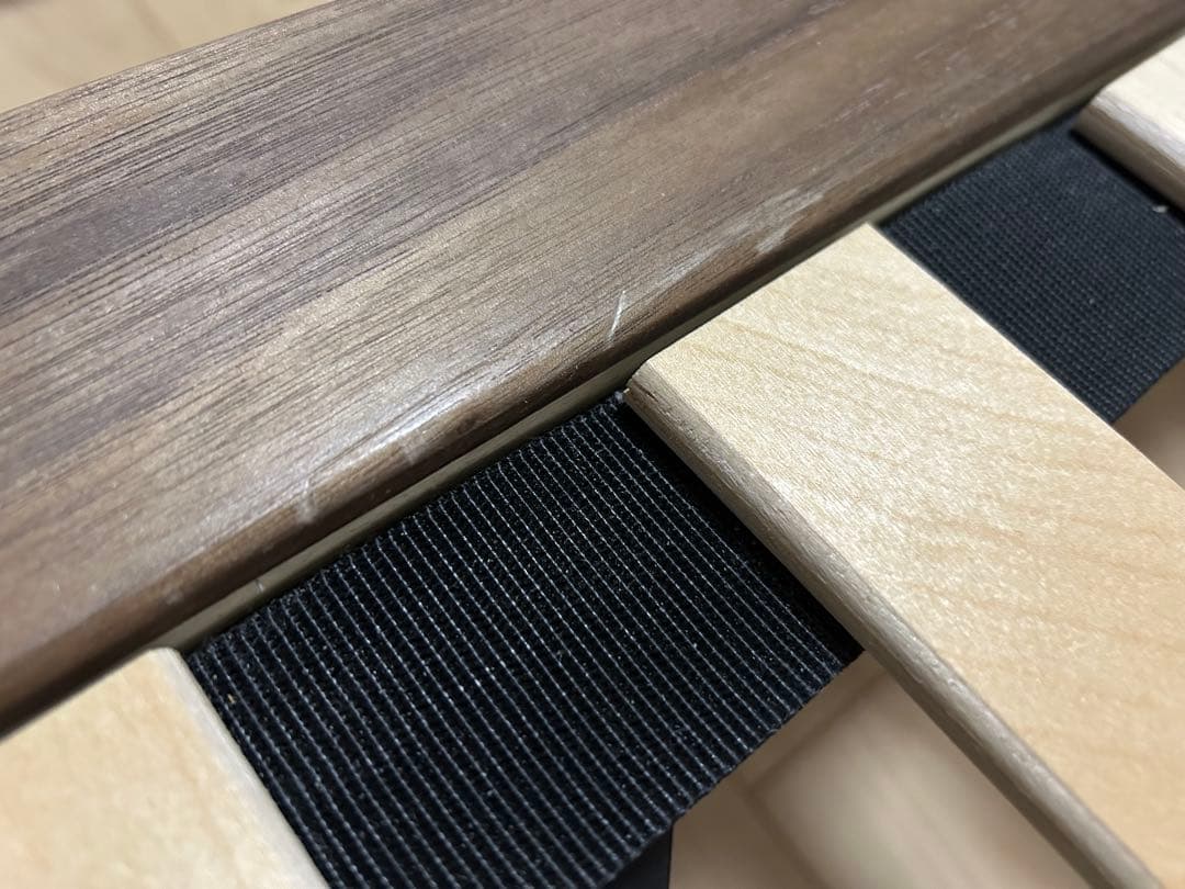 M*a様 無印良品　シングルベッドフレーム　ウォルナット