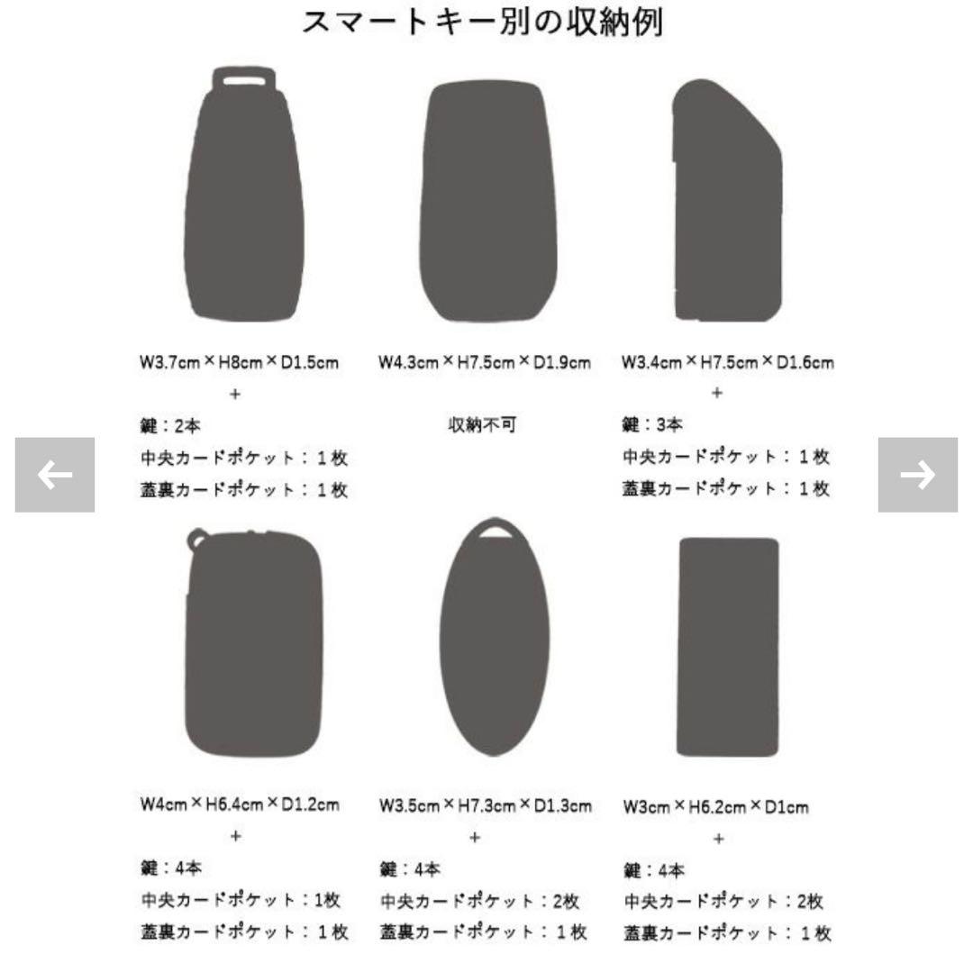 ポルコロッソ　スリムフィットインキーケース