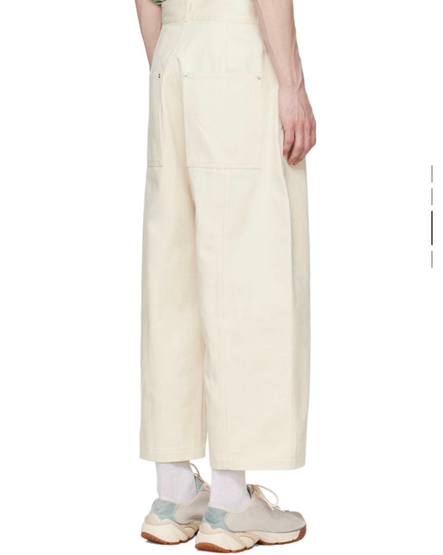 パンツ sage nation White denim