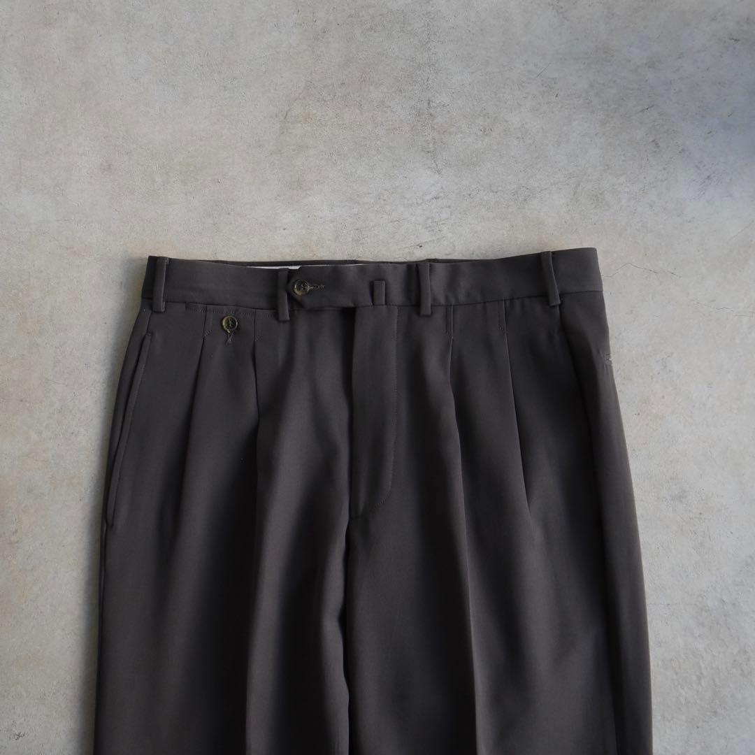 90s Façonnableファソナブル ツータックスラックス W34 L30