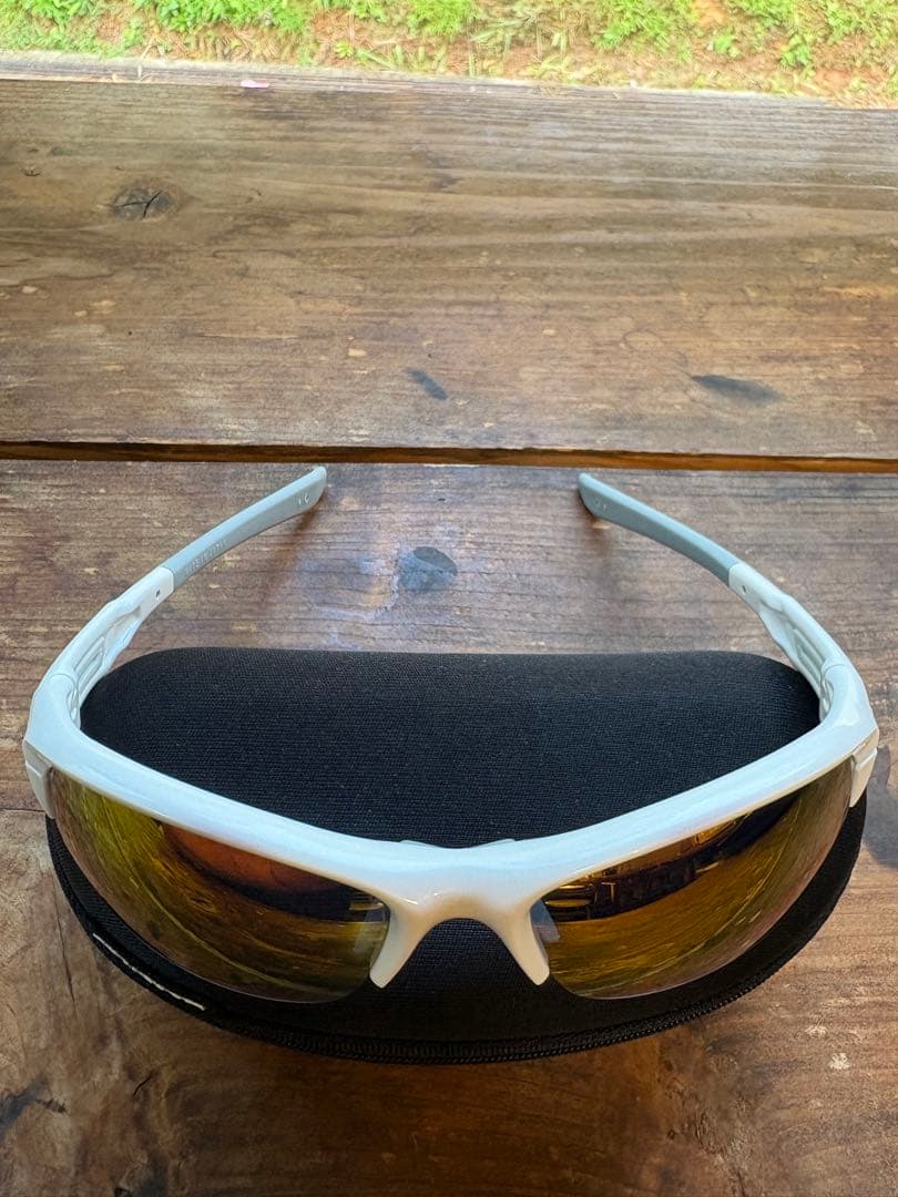 極美品！SWANS 度付きサングラス（-1.25）スプリングボック　レッドミラー