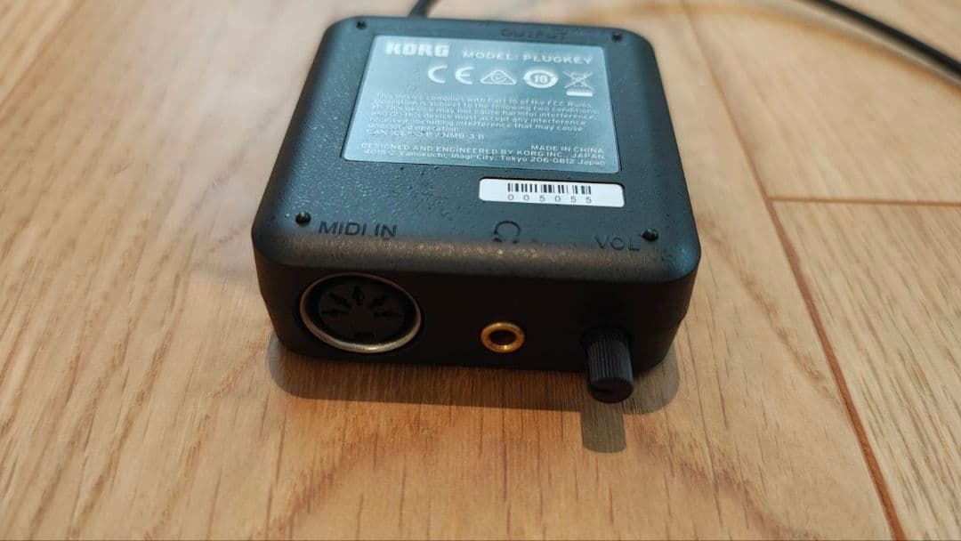 KORG plugKEY MIDIインターフェース