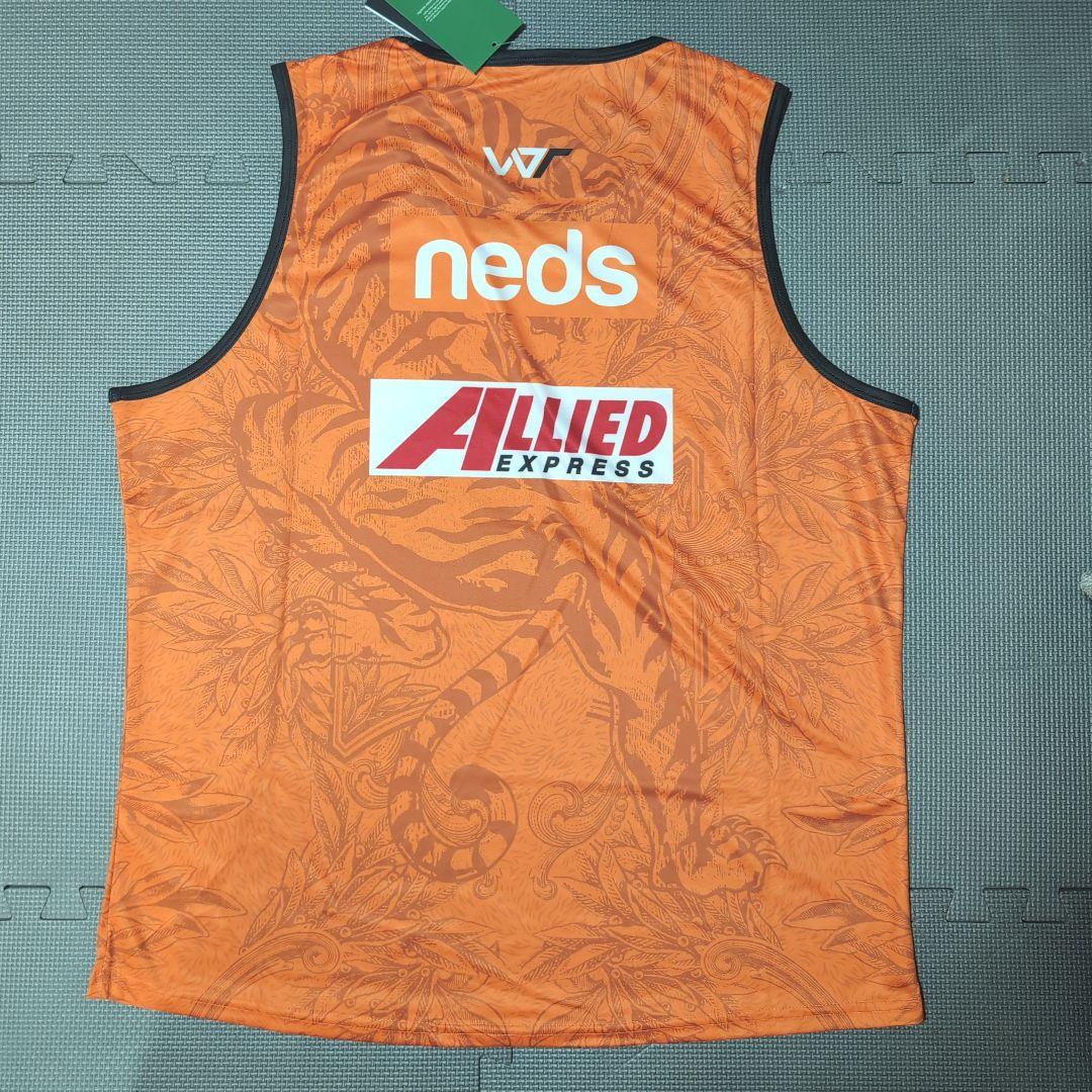 し*う様 【海外4XLサイズ】NRL ウエスト・タイガース '20 シングレット