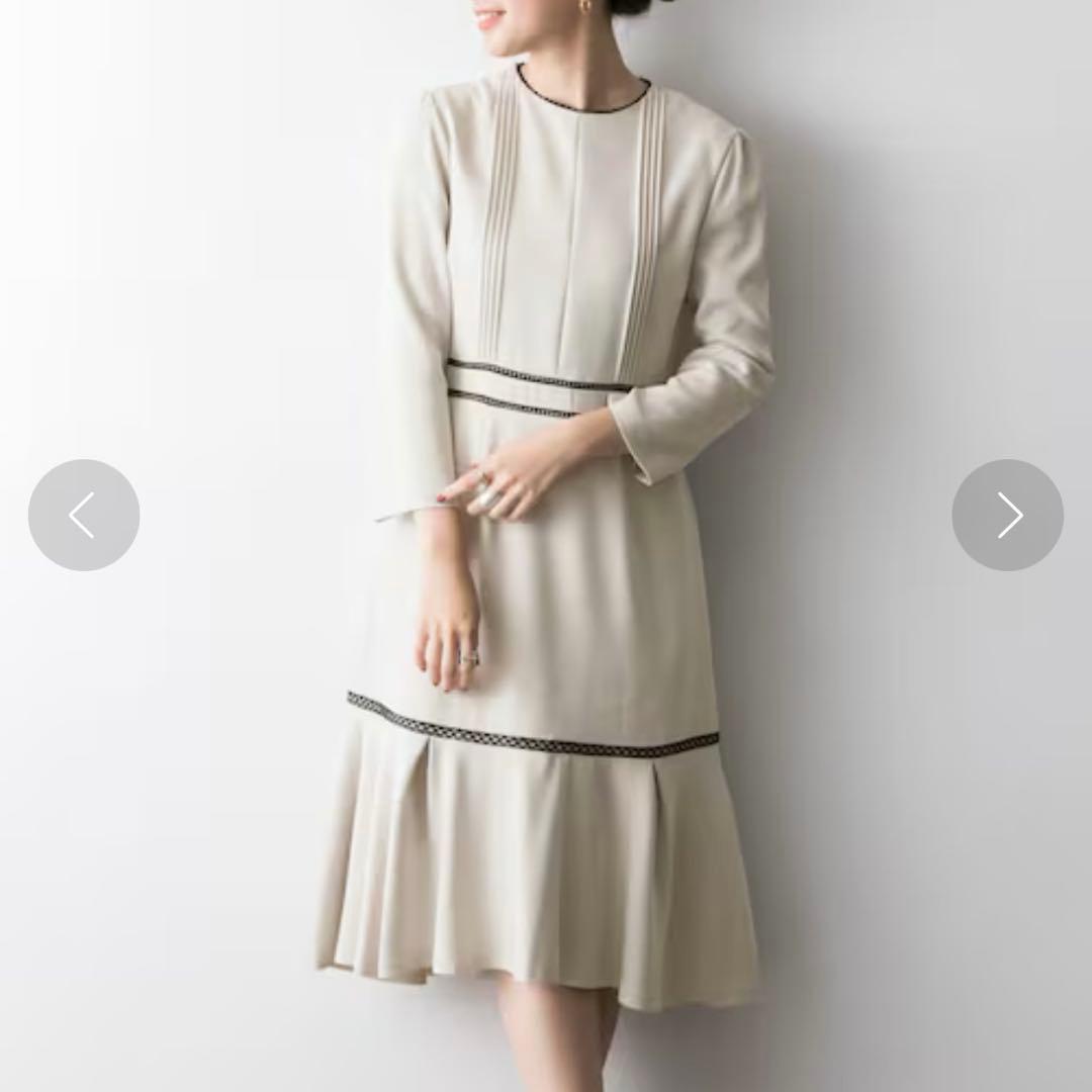 未使用級✨️ CELFORD セルフォード レース 切替 ワンピース フォーマル