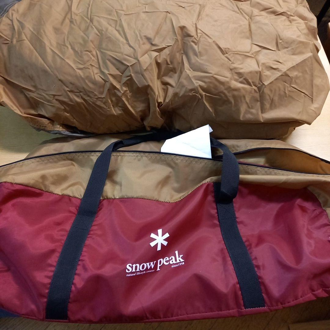 美品　スノーピーク　アメニティードームM　フロアマット　テント　SDE-001