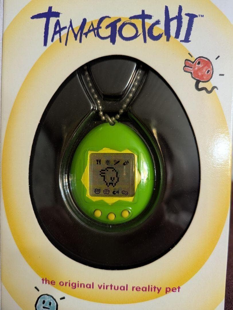 希少 初代 たまごっち アメリカ版 未使用 海外版 育成 バンダイ BANDAI