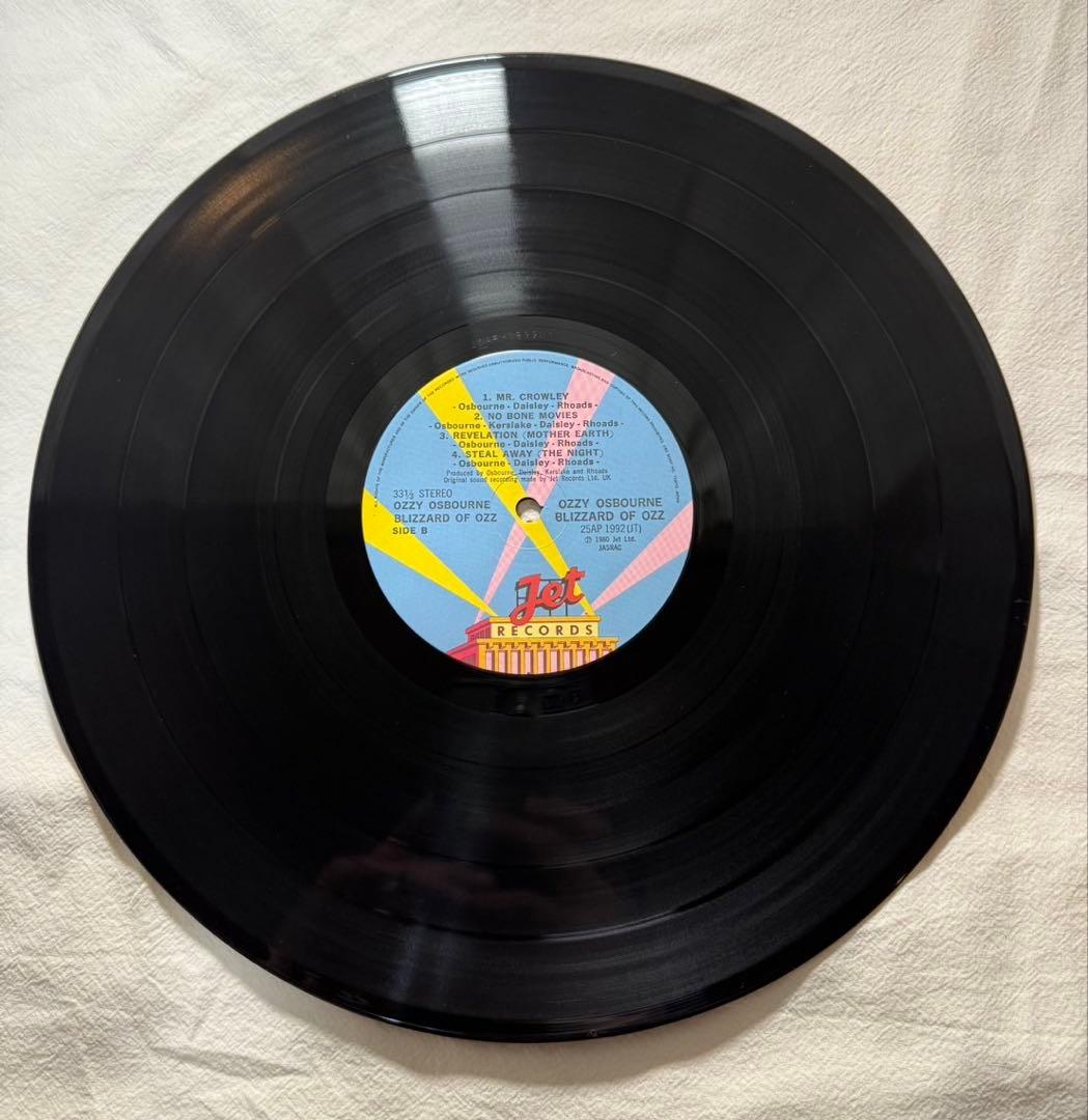 OZZY OSBOURNE – Blizzard Of Ozz / LP