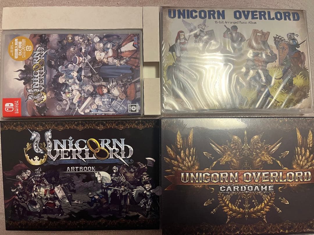 【特典未使用品】Switch ユニコーンオーバーロード モナークエディション
