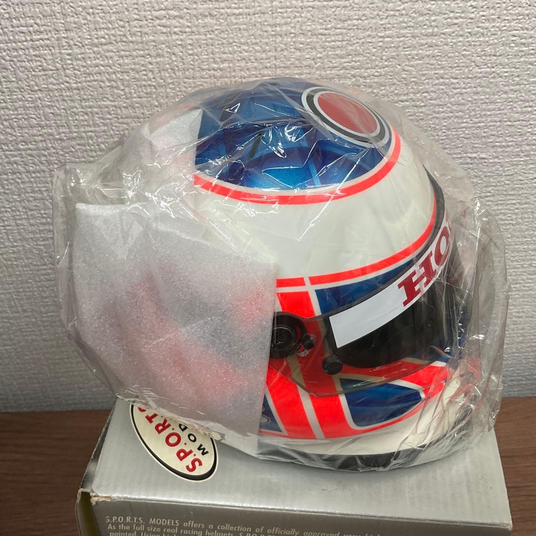 箱あり　ホンダ　ジェンソンバトン　1/2ヘルメット　F1